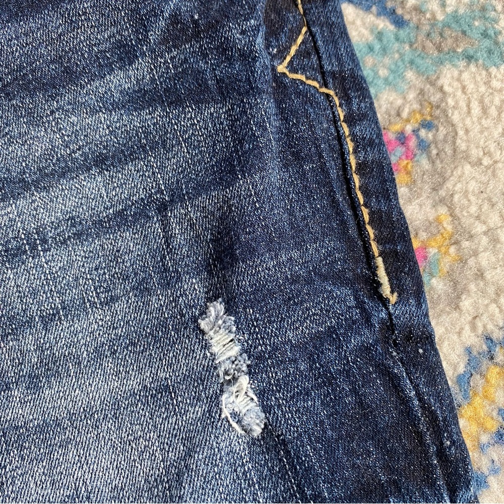 ❌SOLD🏷️Vintage Y2K Amethyst Low Rise Bootcut Jeans Size 0 - Picture 3 of 8